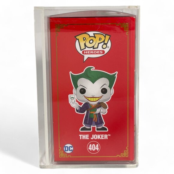 Funko Pop! DC Heroes: The Joker (Metallic Shanghai China Exclusive) - Picture 5 of 7
